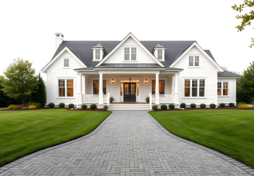 Custom hardscaping patio installation with stone pavers